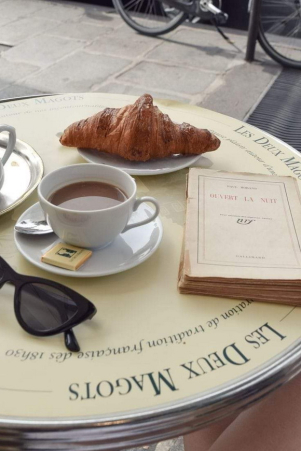 colazione cafè les deux magots