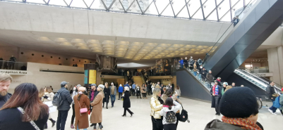 ala Denon museo Louvre Parigi