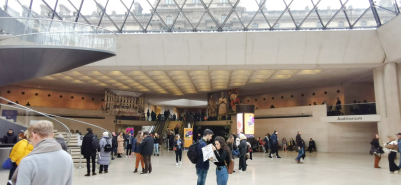 ala Richelieu museo Louvre Parigi