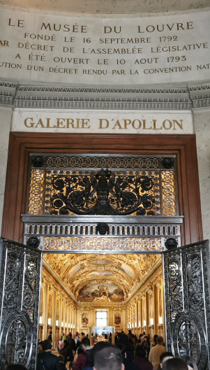 galerie Apollon, Louvre