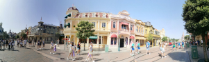 Main Street a Disneyland Paris