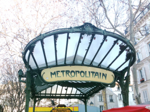 metro parigi abbessess guimard