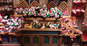 negozio articoli natalizi disneyland paris Boutique du chateau