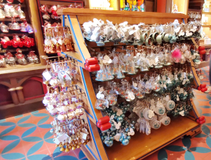 negozio articoli natalizi disneyland paris Boutique du chateau