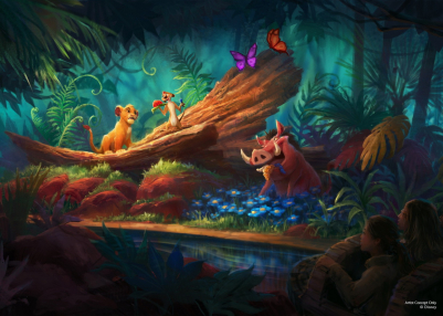 progetto area Il Regno del Re Leone