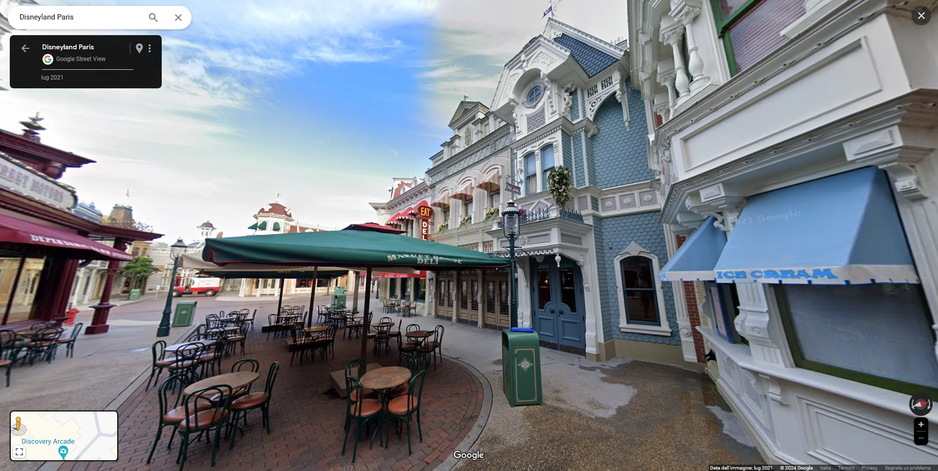 lezioni pianoforte main street Disneyland Paris
