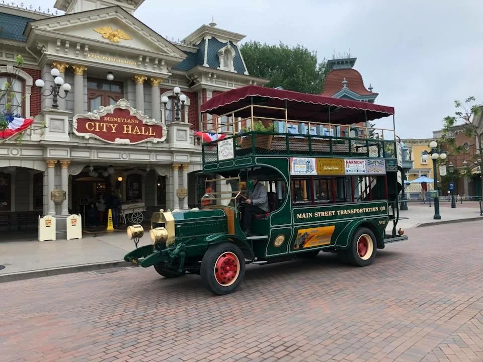 auto d' epoca in Main street U.S.A. a Disneyland Paris