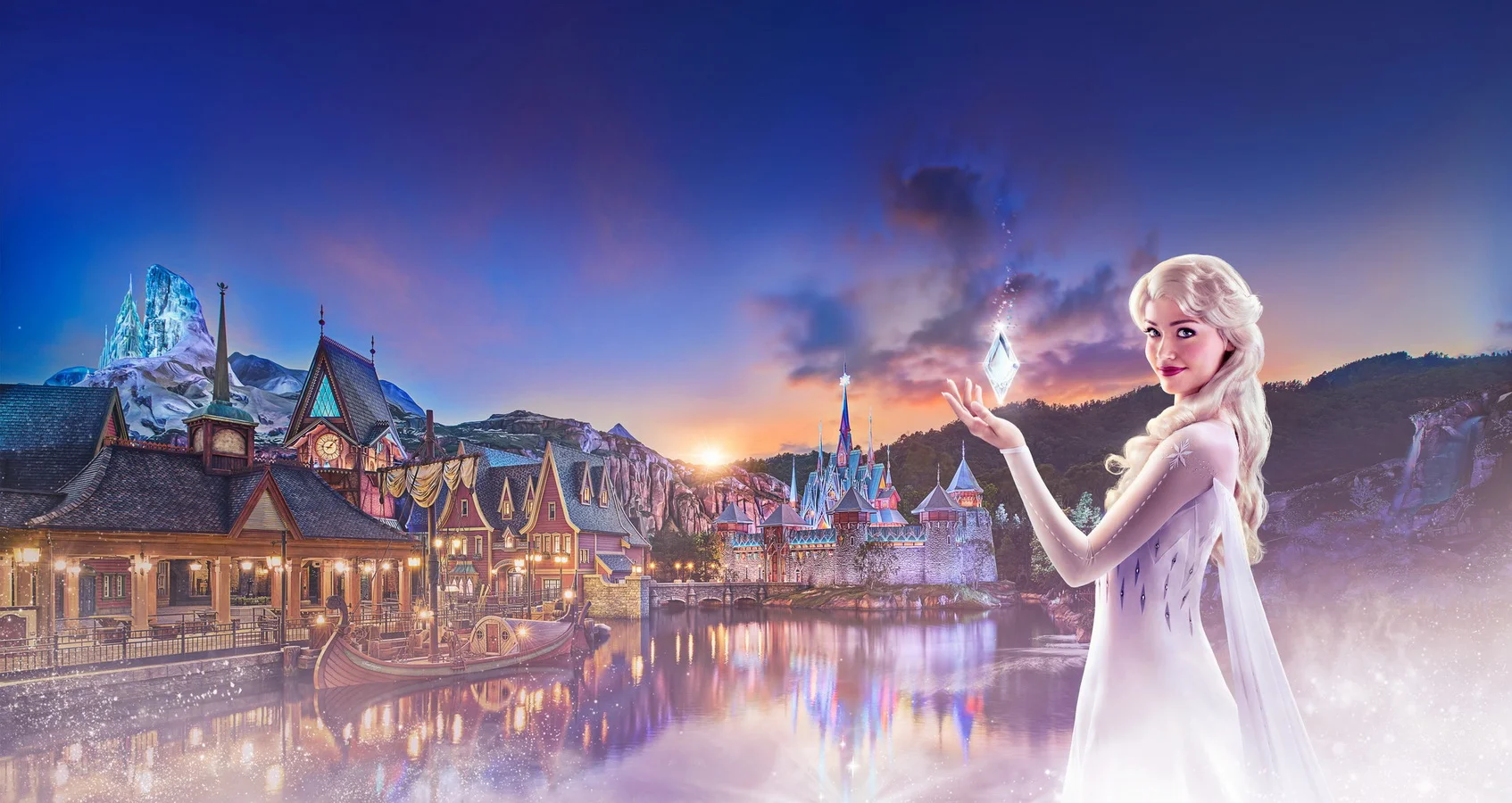 area FROZEN a disneyland paris al parco disney adventure world