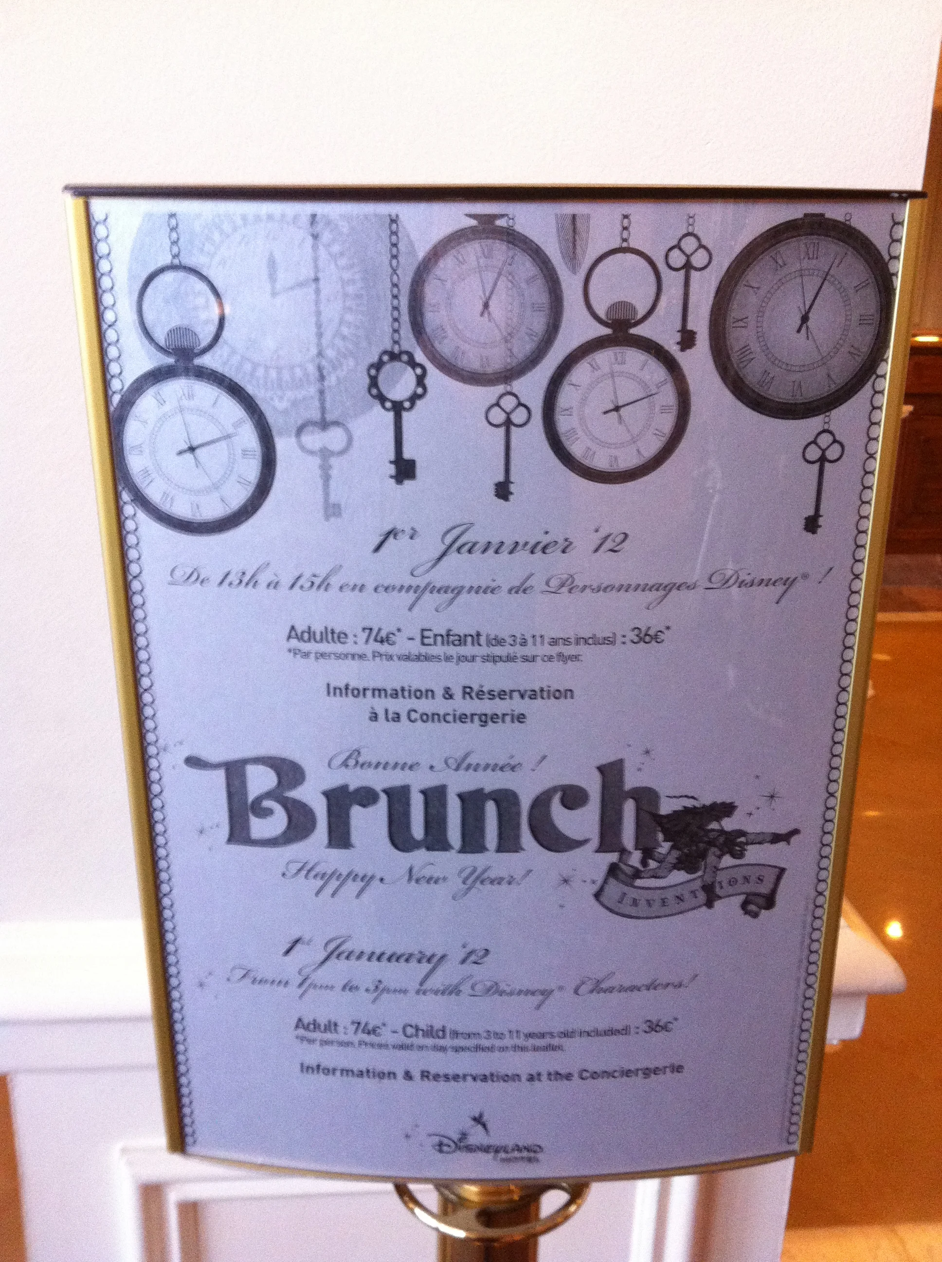 ristorante inventions disneyland paris