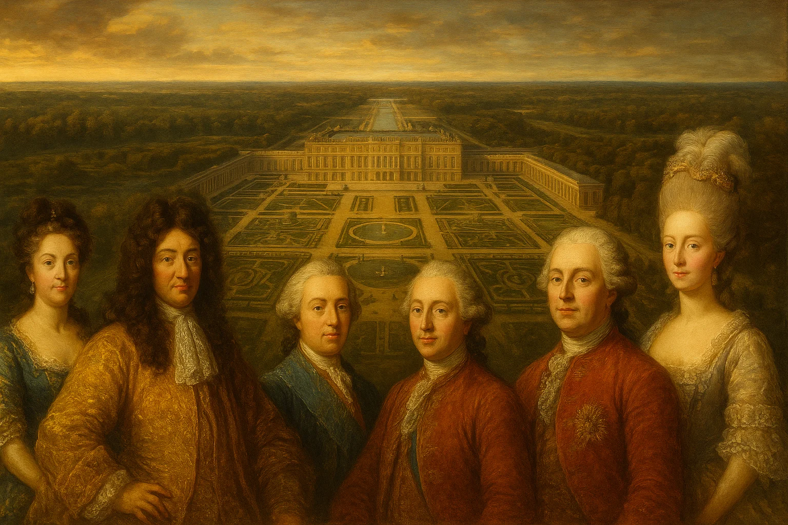 re e regine a versailles
