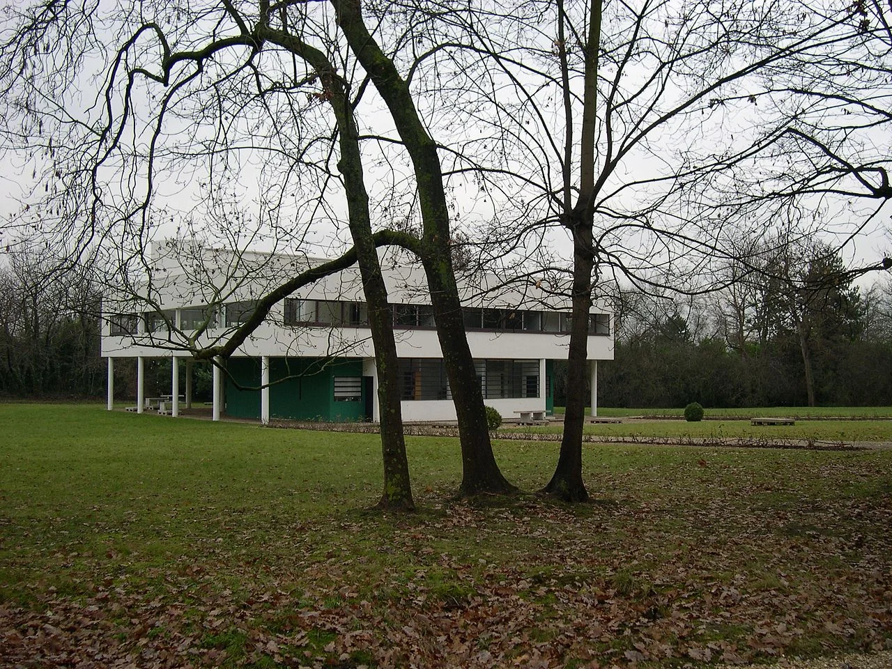villa Savoye a Poissy Le Corbusier