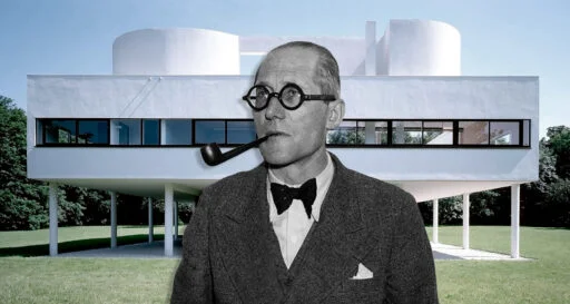 Villa Savoye di Le Corbusier