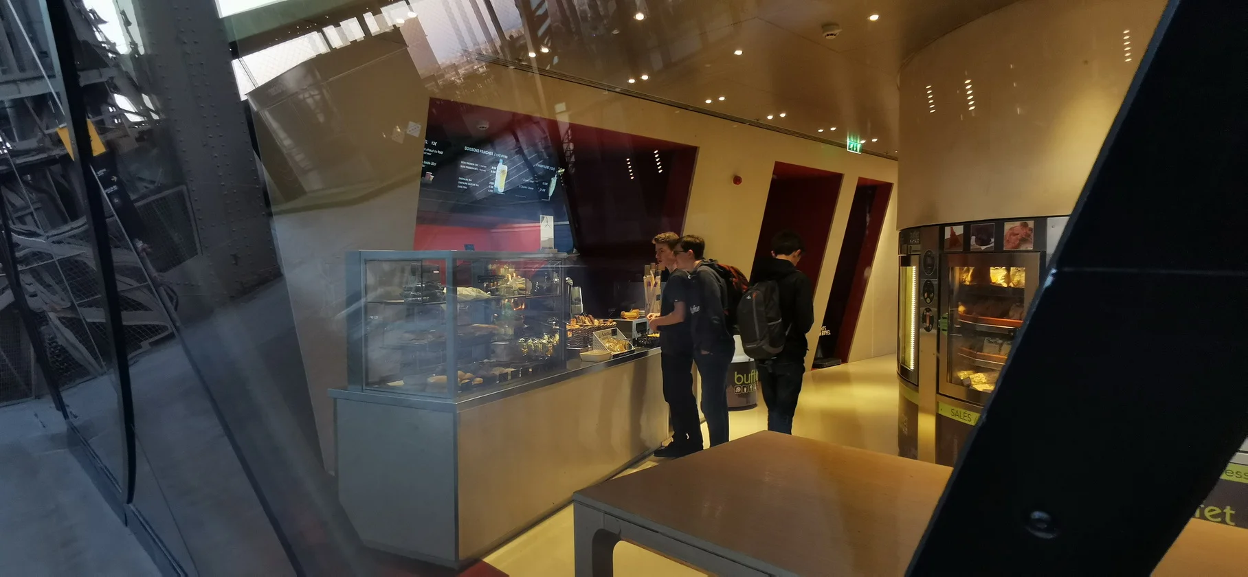 self service primo piano torre eiffel