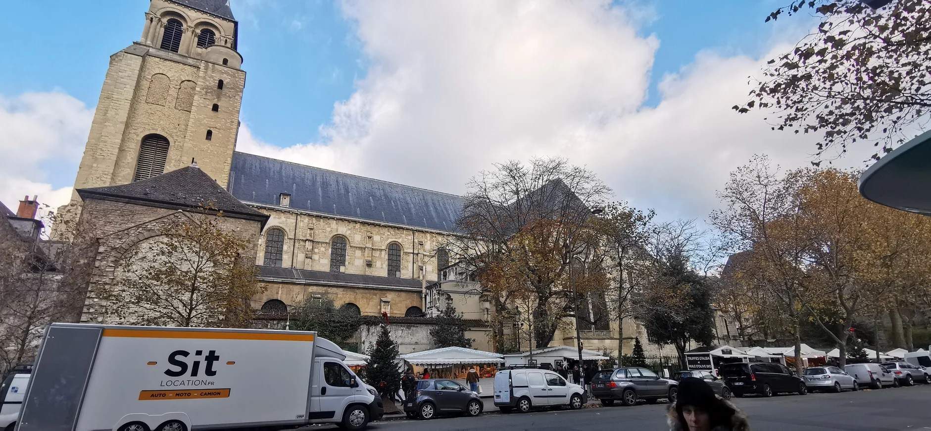 mercato natale st germain de pres parigi