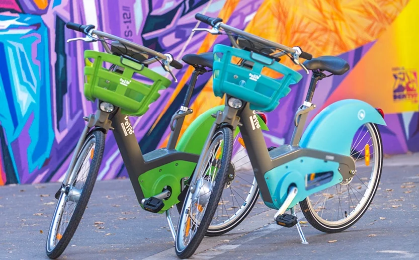 velib Vèlib, noleggio biciclette bike-sharing a Parigi